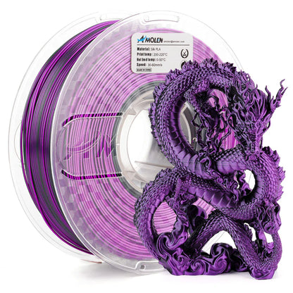 Amolen PLA Silk Dual Colour