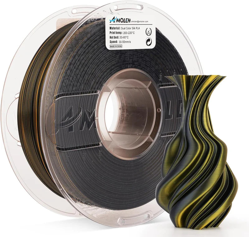 Amolen PLA Silk Dual Colour