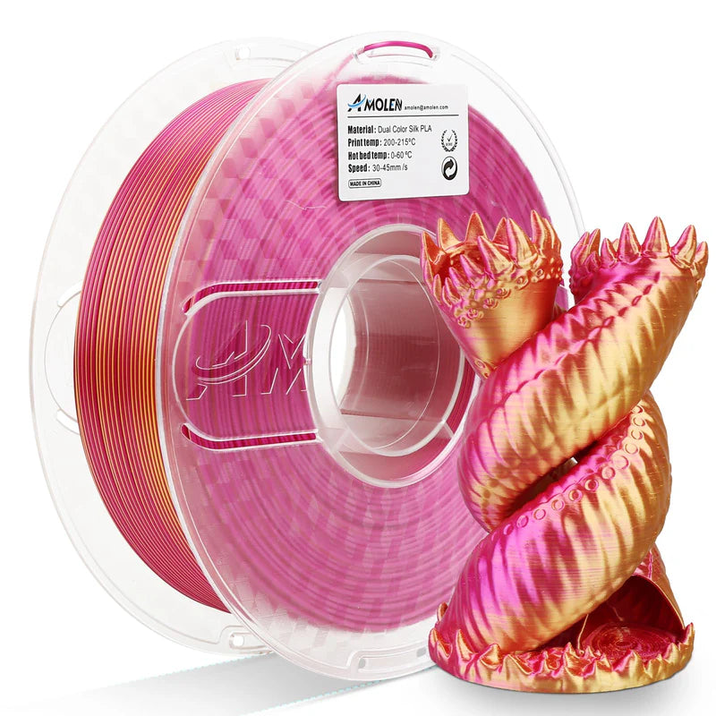 Amolen PLA Silk Dual Colour