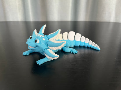 Blue Ice Pop Dragon
