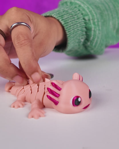 Ashley, the Axolotl
